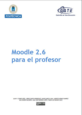 Portada del documento: Manual de Moodle 2.6. para el profesor