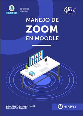 Portada del documento: Manejo de ZOOM en Moodle