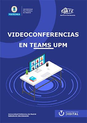 Portada del documento: Videoconferencias en Microsoft Teams UPM 