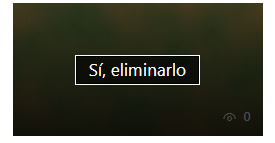 Imagen que muestra la opción de 