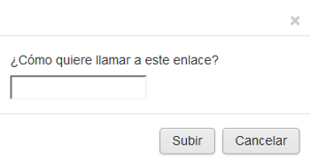 Opciones para arrastrar y soltar enlaces