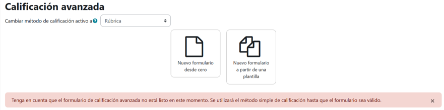 Calificación mediante rúbricas