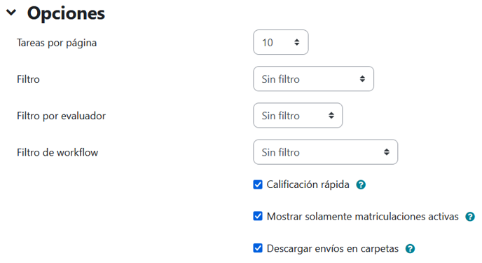 Editar la vista de tareas