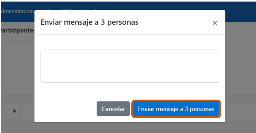Captura enviar a n personas